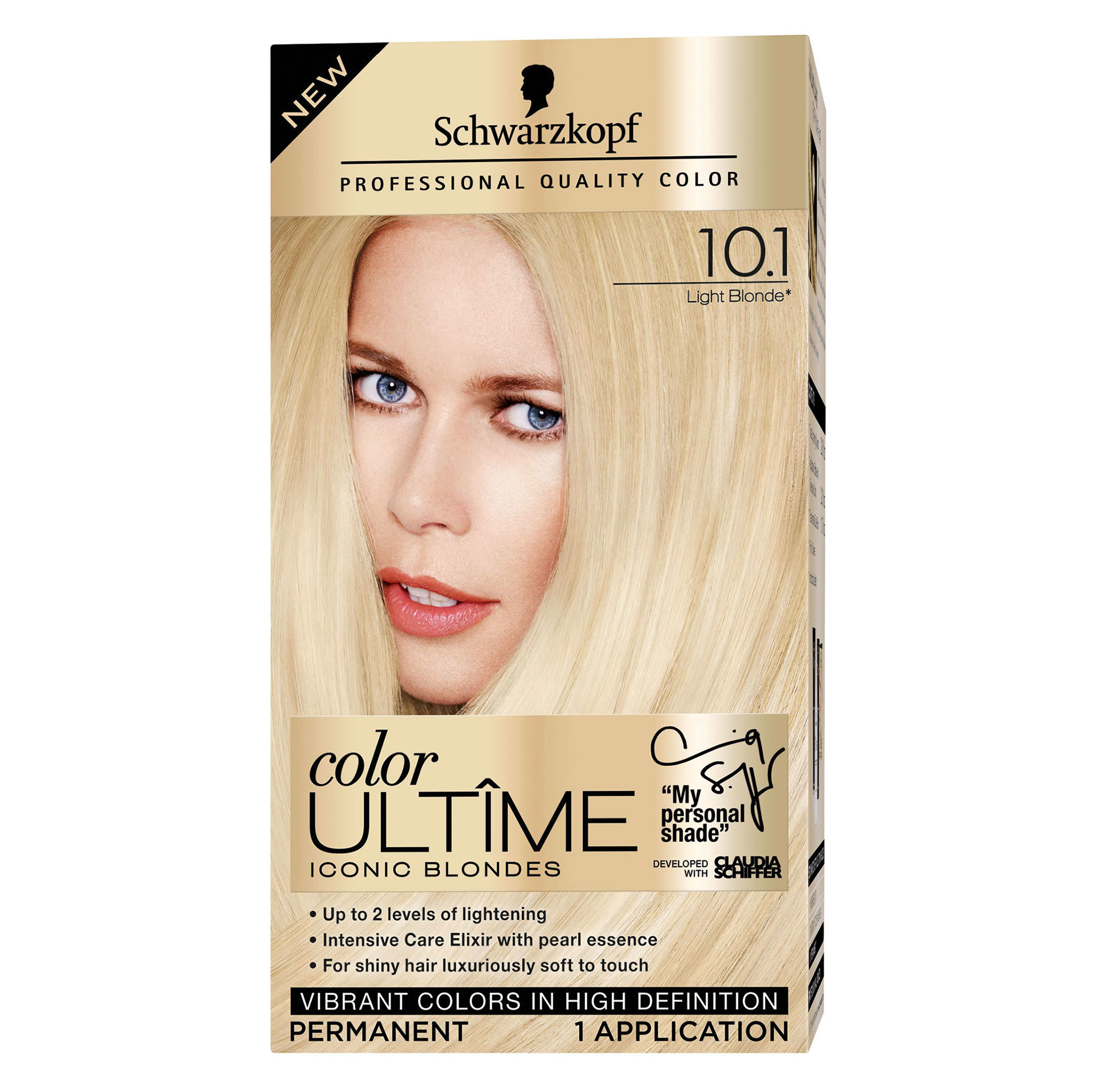 Claudia Schiffer unveils new line of hair products for Schwarzkopf 